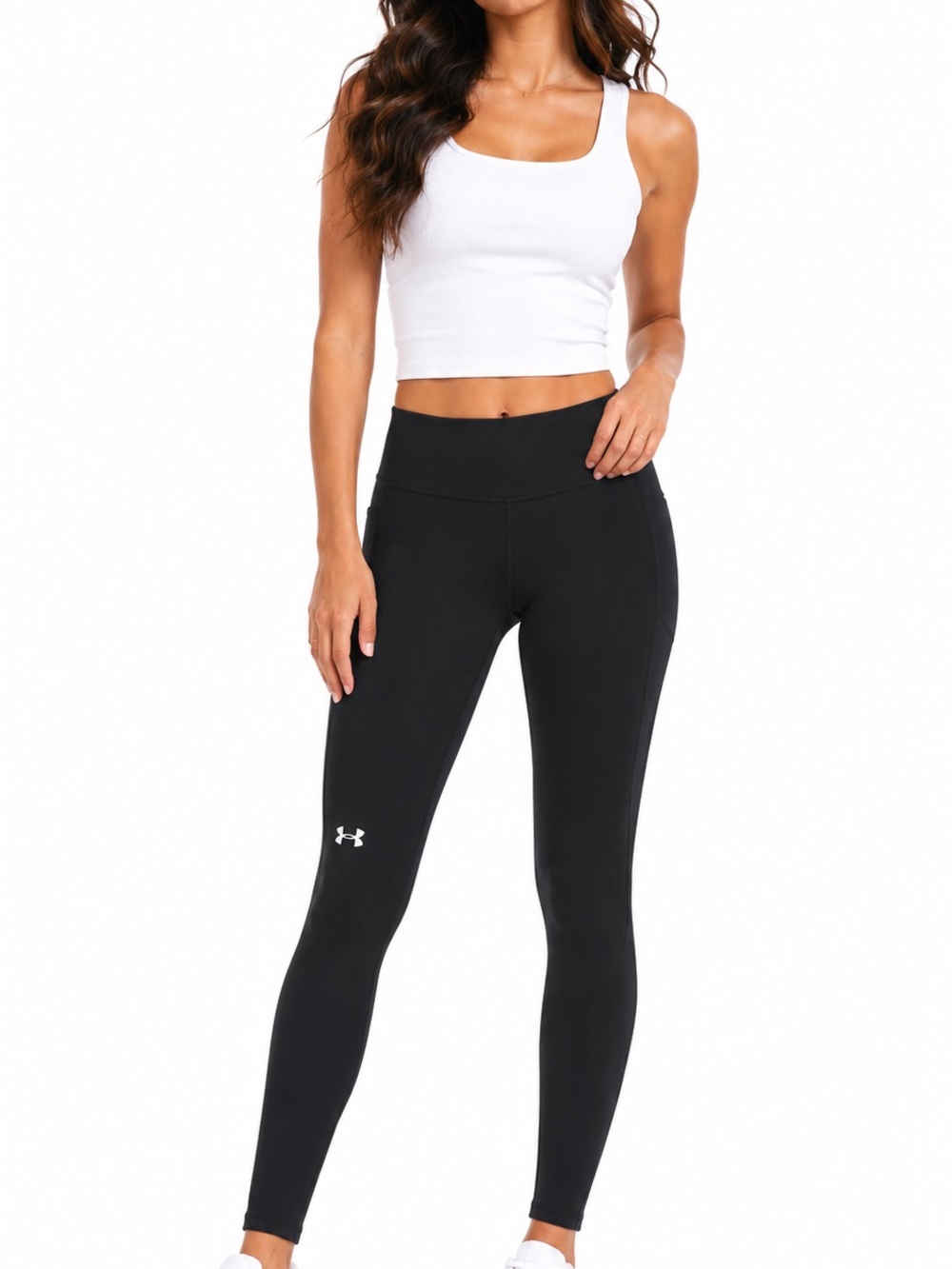 Under Armour Black High-Waist Performance Leggings